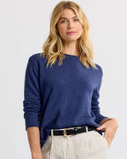 Essential 100% Cashmere Crew Sweater — Everyday Luxury with Custom Fit & Embroidery