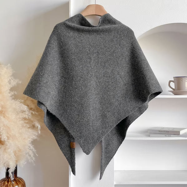 Women’s 100% Cashmere Scarf — Solid Color | Custom Sizes & Embroidery