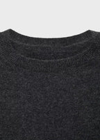 100% Pure Cashmere Sweater with Personalization — Tailored Fit & Hand-Embroidered Name