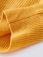 100% Cashmere Women's Rainbow Striped Sweater — Soft & Vibrant Crewneck Style