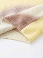 100% Cashmere Women's Gradient Knit Sweater — Soft, Cozy & Modern Design