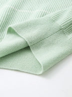 100% Cashmere Women's Striped Crewneck Sweater — Casual, Cozy & Customizable