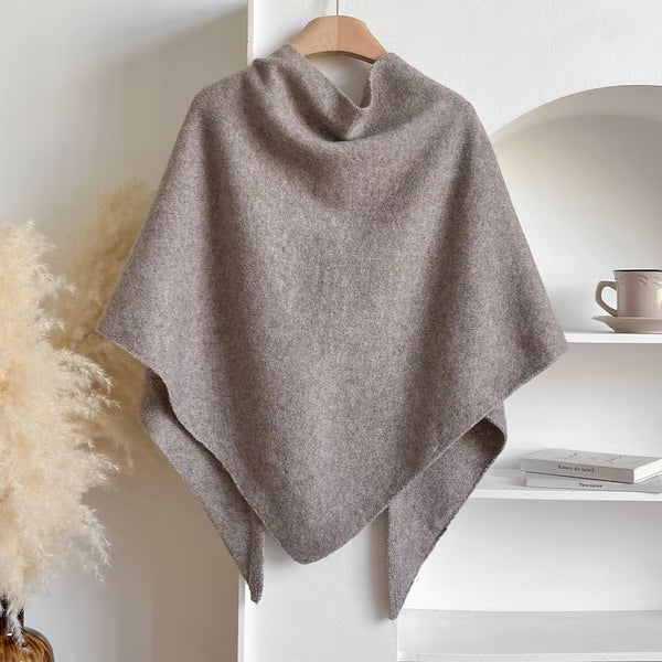 Women’s 100% Cashmere Scarf — Solid Color | Custom Sizes & Embroidery