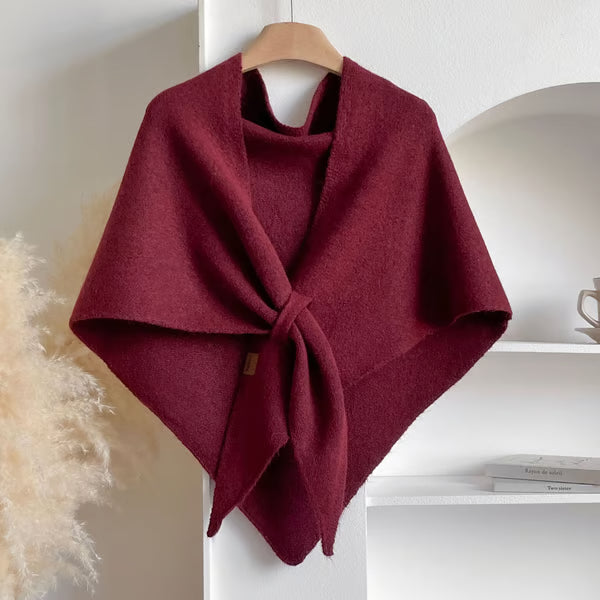 Women’s 100% Cashmere Scarf — Solid Color | Custom Sizes & Embroidery
