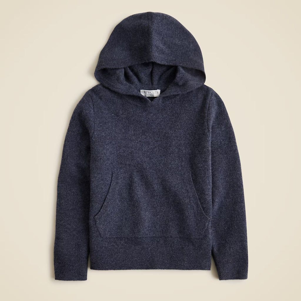 Kids’ 100% Cashmere Pullover Hoodie — Ultra-Soft Mini Hoodie