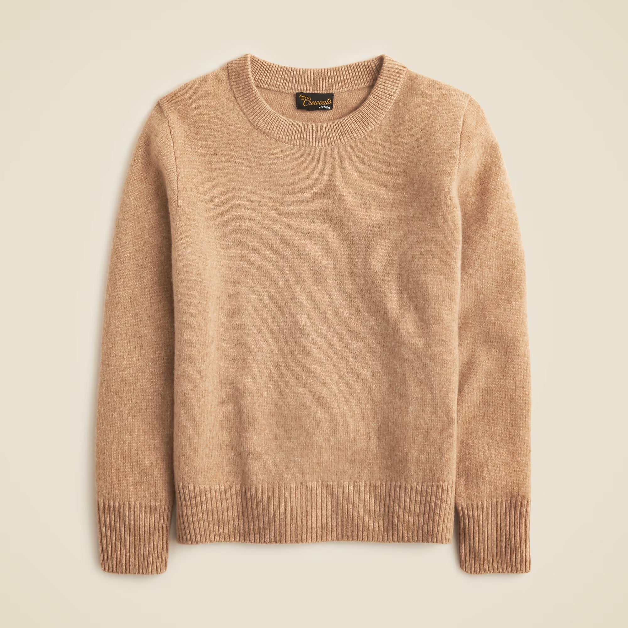 Kids’ 100% Cashmere Crewneck Sweater — Ultra-Soft Mini Crew