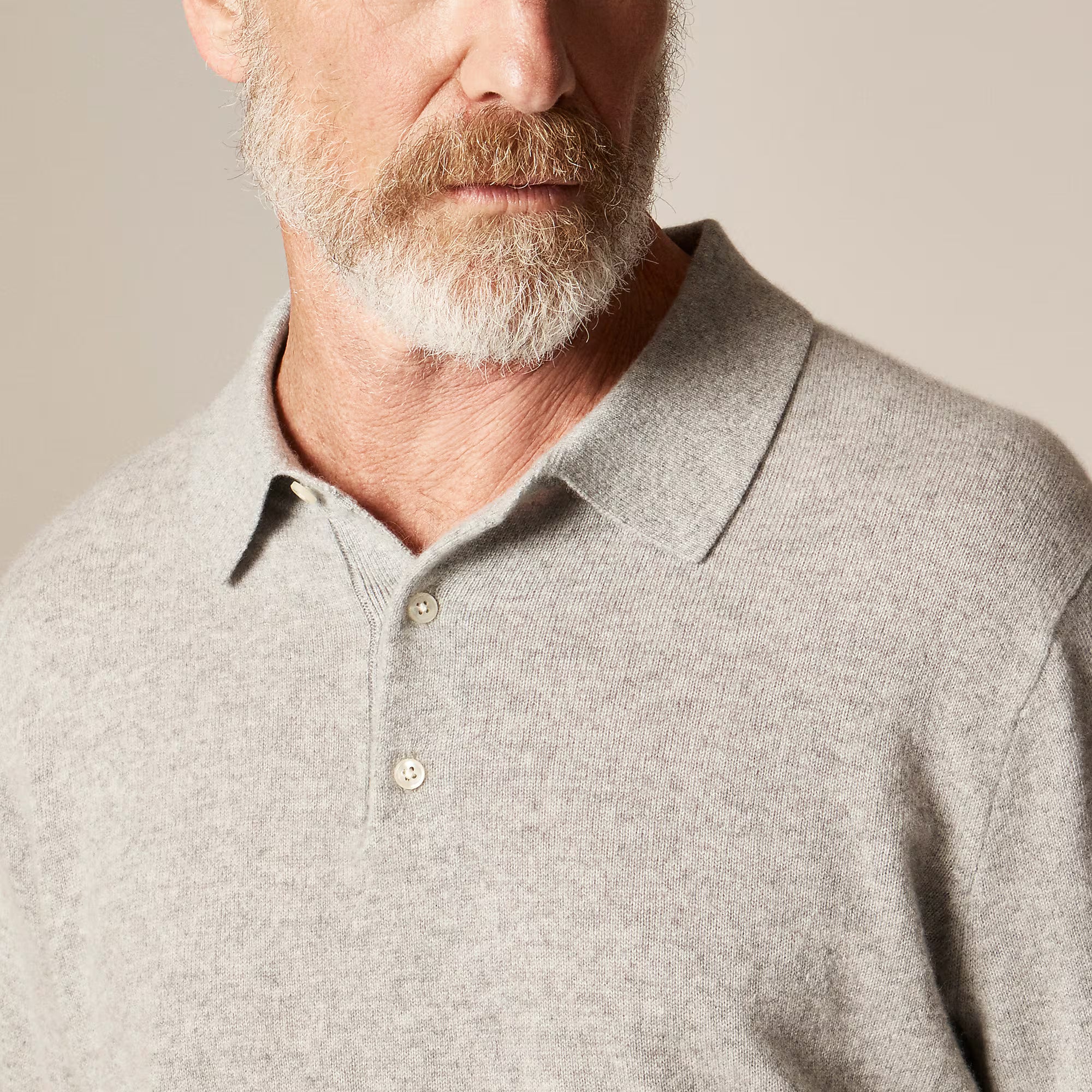 Cashmere Collared Sweater-Polo — 100% Cashmere, Tailored Fit & Custom Embroidery