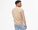 Winter Pure Cashmere Crew Neck Sweater — Tailored Fit & Effortless Layering