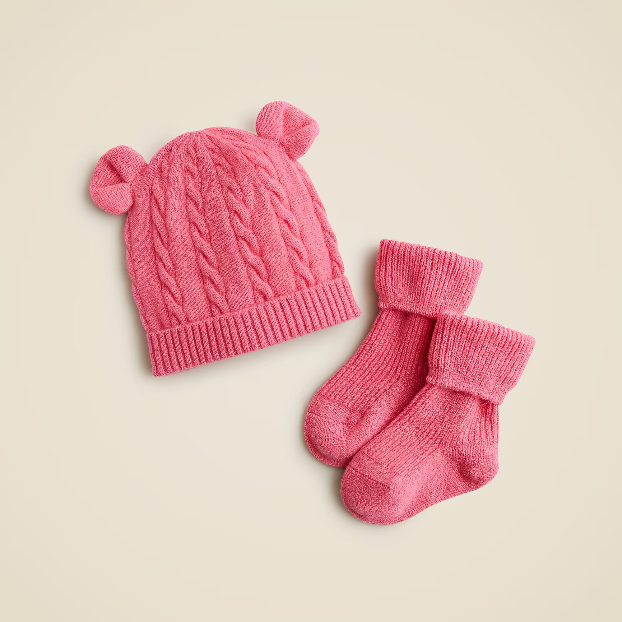 Limited-Edition Baby Cashmere Beanie and Booties Set — Soft, Cozy, and Exclusive
