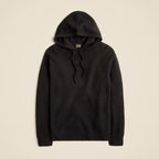 Cashmere Waffle Hooded Sweater — 100% Cashmere, Made-to-Measure & Personalized Embroidery