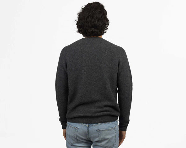 Winter Pure Cashmere Crew Neck Sweater — Tailored Fit & Effortless Layering