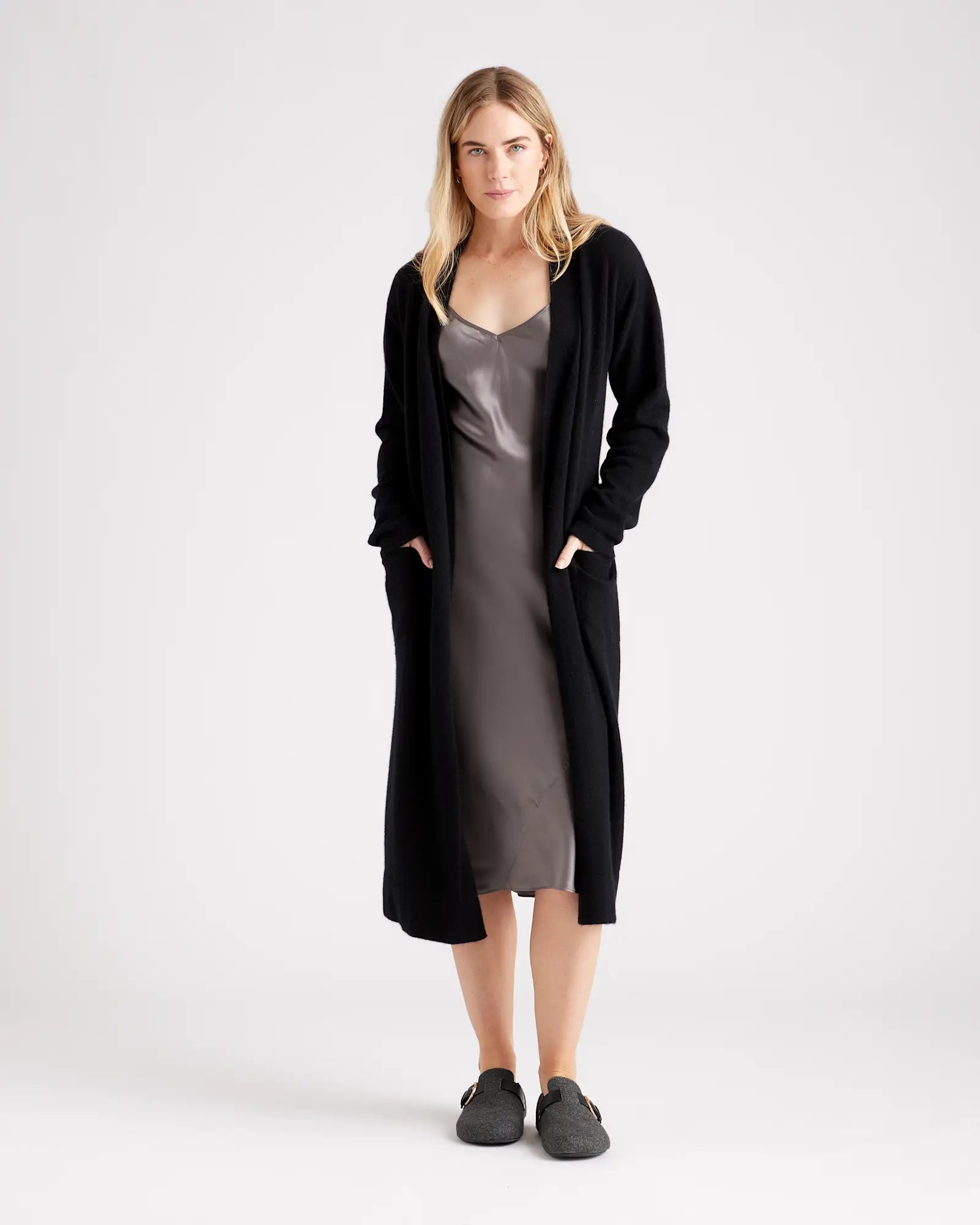 Mongolian Cashmere Robe — 100% Pure Cashmere, Custom Embroidery & Tailored Fit