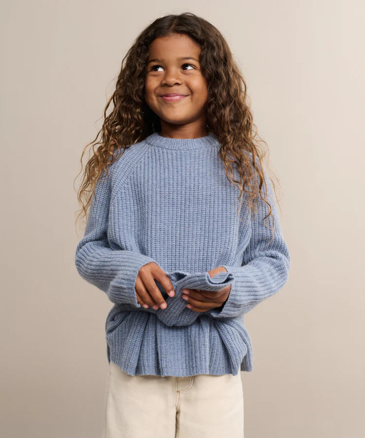 Kids’ 100% Cashmere Fisherman Sweater&nbsp
