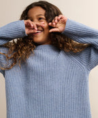 Kids’ 100% Cashmere Fisherman Sweater&nbsp