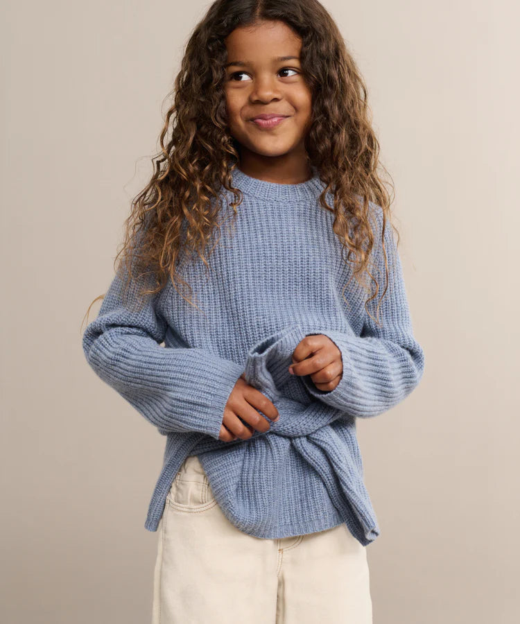 Kids’ 100% Cashmere Fisherman Sweater&nbsp