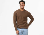 Winter Pure Cashmere Crew Neck Sweater — Tailored Fit & Effortless Layering