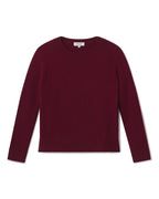 Essential 100% Cashmere Crew Sweater — Everyday Luxury with Custom Fit & Embroidery