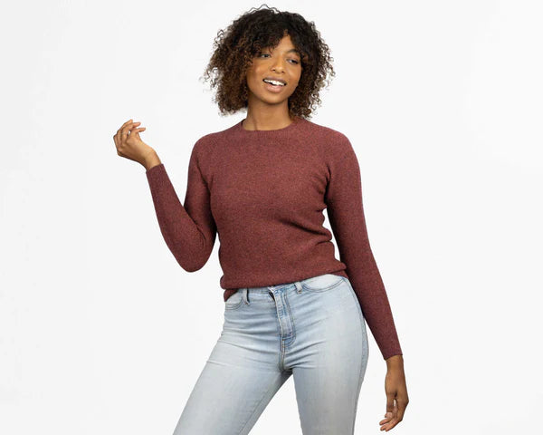 Winter Pure Cashmere Crew Neck Sweater — Tailored Fit & Effortless Layering