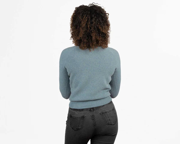 Winter Pure Cashmere Crew Neck Sweater — Tailored Fit & Effortless Layering