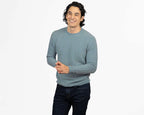 Winter Pure Cashmere Crew Neck Sweater — Tailored Fit & Effortless Layering