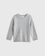 Washable 100% Cashmere Crewneck — Kids’ Ultra-Soft Sweater