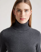 Super Luxe Cashmere Turtleneck Sweater — 100% Pure Cashmere, Timeless Luxury