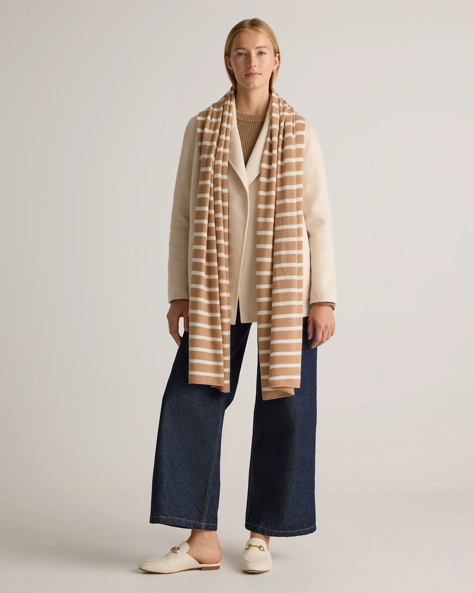 Mongolian Cashmere Wrap — 100% Pure Mongolian Cashmere, Custom Embroidery & Timeless Luxury