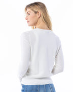 Classic Fine Cashmere Cardigan — 100% Luxury Knit with Custom Fit & Embroidery