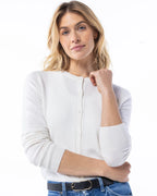 Classic Fine Cashmere Cardigan — 100% Luxury Knit with Custom Fit & Embroidery
