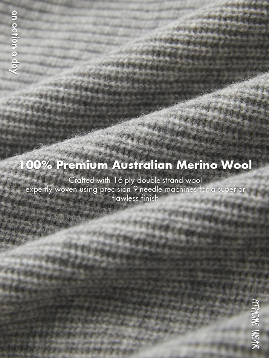 Oversized V-Neck 100% Cashmere Sweater — Made-to-Measure & Hand Embroidery
