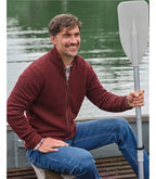 Mens Cashmere Lincoln Zipper Cardigan