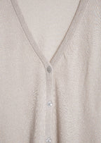 100% Cashmere V-Neck Cardigan — Classic Luxury with Custom Fit & Embroidery