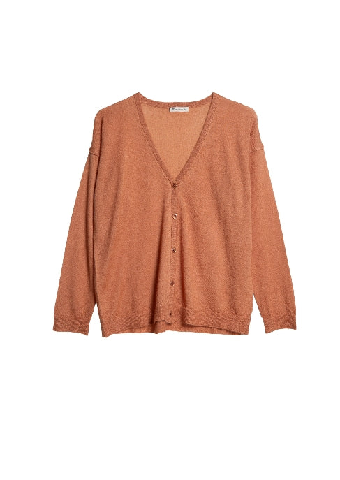 100% Cashmere V-Neck Cardigan — Classic Luxury with Custom Fit & Embroidery
