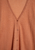 100% Cashmere V-Neck Cardigan — Classic Luxury with Custom Fit & Embroidery