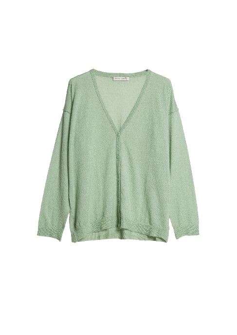 100% Cashmere V-Neck Cardigan — Classic Luxury with Custom Fit & Embroidery