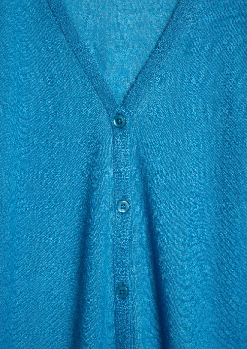 100% Cashmere V-Neck Cardigan — Classic Luxury with Custom Fit & Embroidery