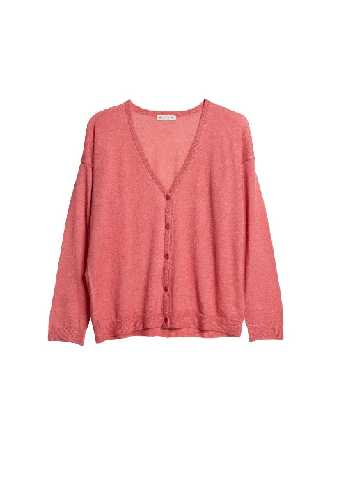 100% Cashmere V-Neck Cardigan — Classic Luxury with Custom Fit & Embroidery