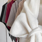 Women’s 100% Cashmere Scarf — Solid Color | Custom Sizes & Embroidery