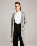 Long Sweater Cardigan Women 100% Pure Cashmere Cardigan with Pockets Cashmere Cardigans for Women