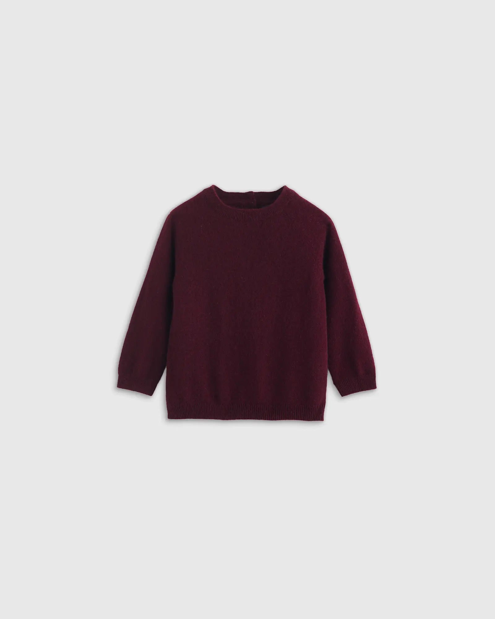Washable 100% Cashmere Crewneck — Kids’ Ultra-Soft Sweater