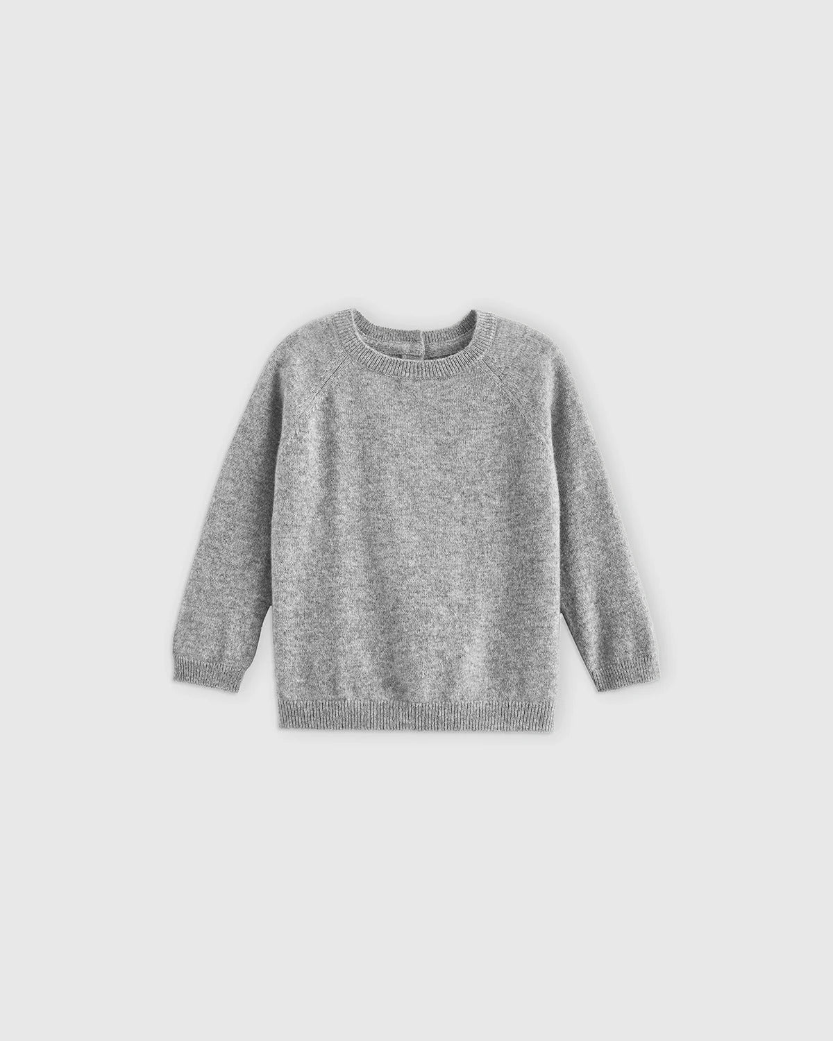 Washable 100% Cashmere Crewneck — Kids’ Ultra-Soft Sweater