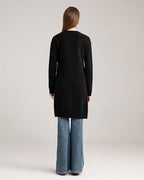 Long Sweater Cardigan Women 100% Pure Cashmere Cardigan with Pockets Cashmere Cardigans for Women