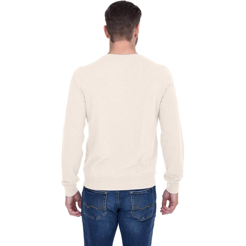 Men’s Basic V-Neck Sweater 100% Pure Cashmere Long Sleeve Classic Pullover