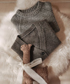 Kids’ 100% Cashmere Fisherman Sweater&nbsp