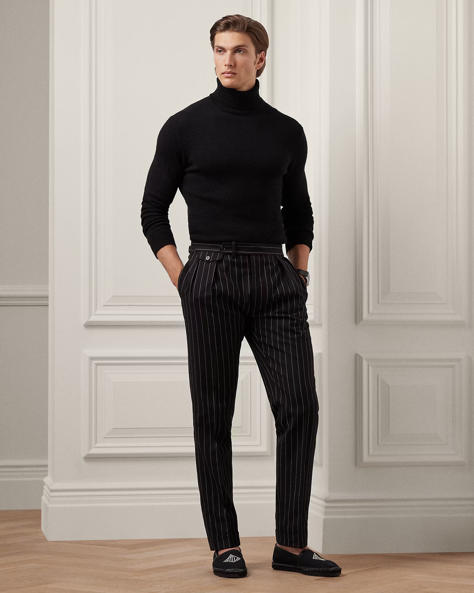 Supreme Cashmere Turtleneck Sweater — 100% Cashmere , Custom Fit & Personalized Embroidery
