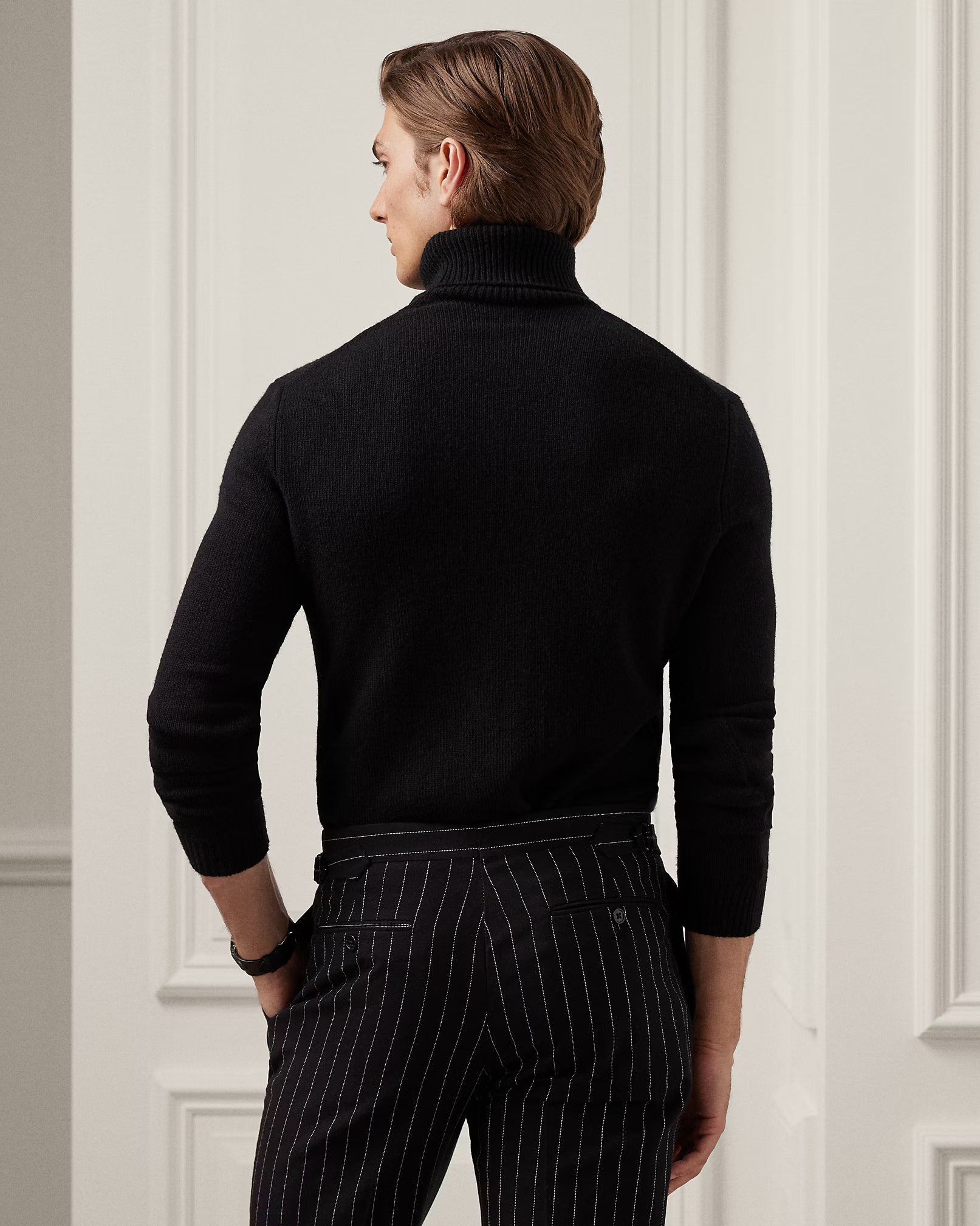 Supreme Cashmere Turtleneck Sweater — 100% Cashmere , Custom Fit & Personalized Embroidery