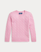 Iconic Cable-Knit 100% Cashmere Sweater — Timeless Kids’ Cable Pullover