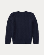 Iconic Cable-Knit 100% Cashmere Sweater — Timeless Kids’ Cable Pullover