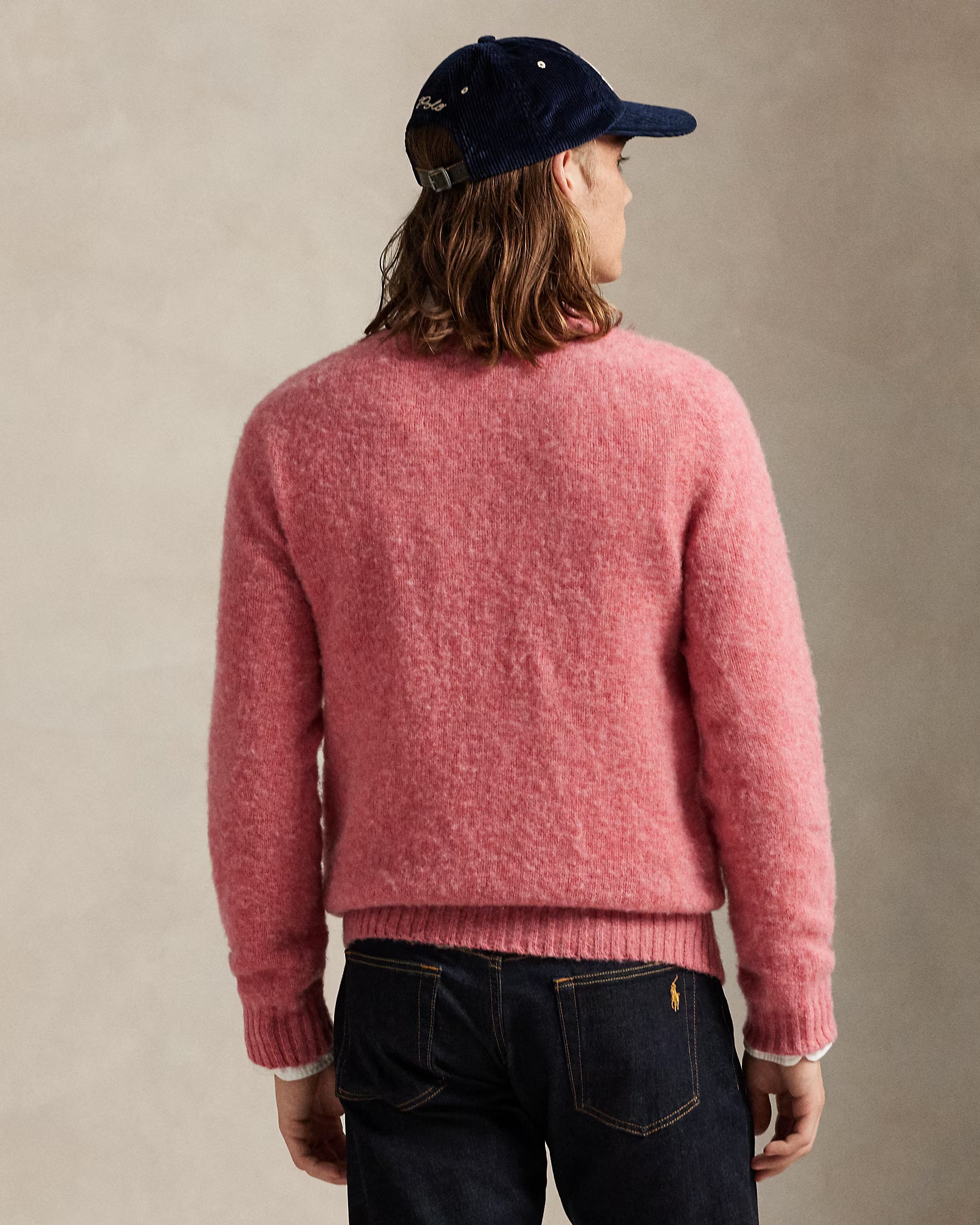 Classic Cashmere Crewneck Sweater — 100% Premium Cashmere, Custom Fit & Personalized Embroidery