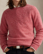 Classic Cashmere Crewneck Sweater — 100% Premium Cashmere, Custom Fit & Personalized Embroidery